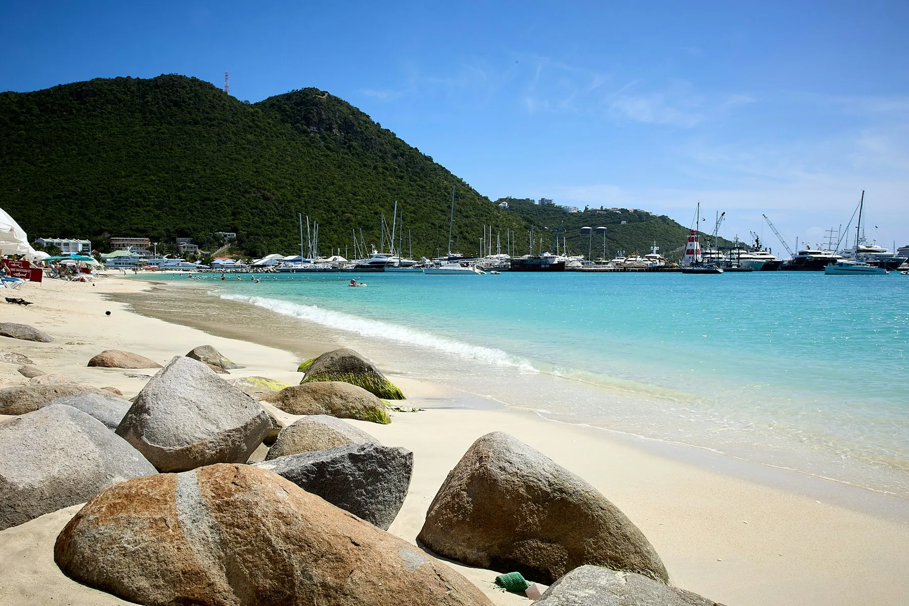 A view of Sint Maarten